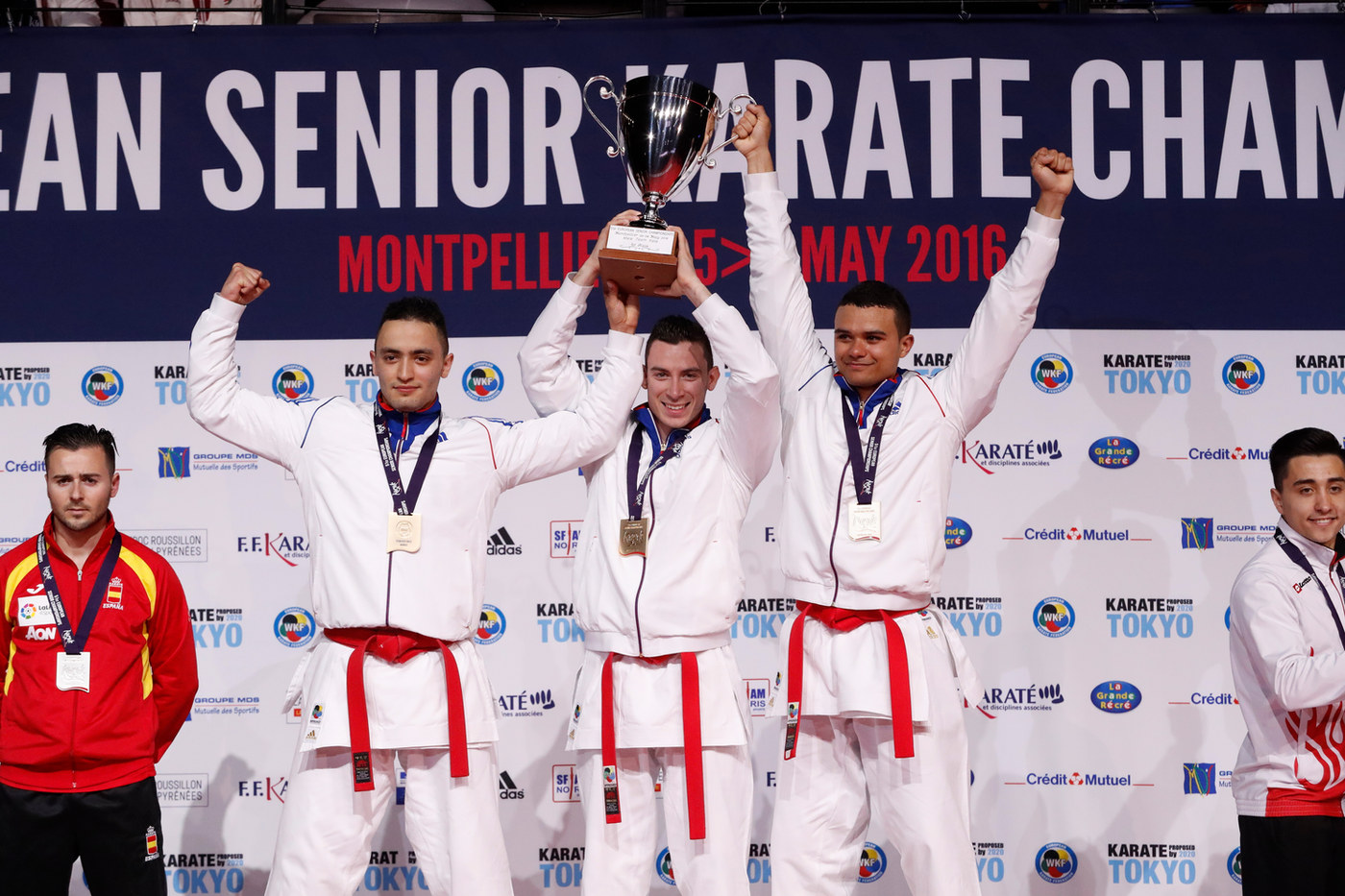 Podium — Championnats d'Europe
