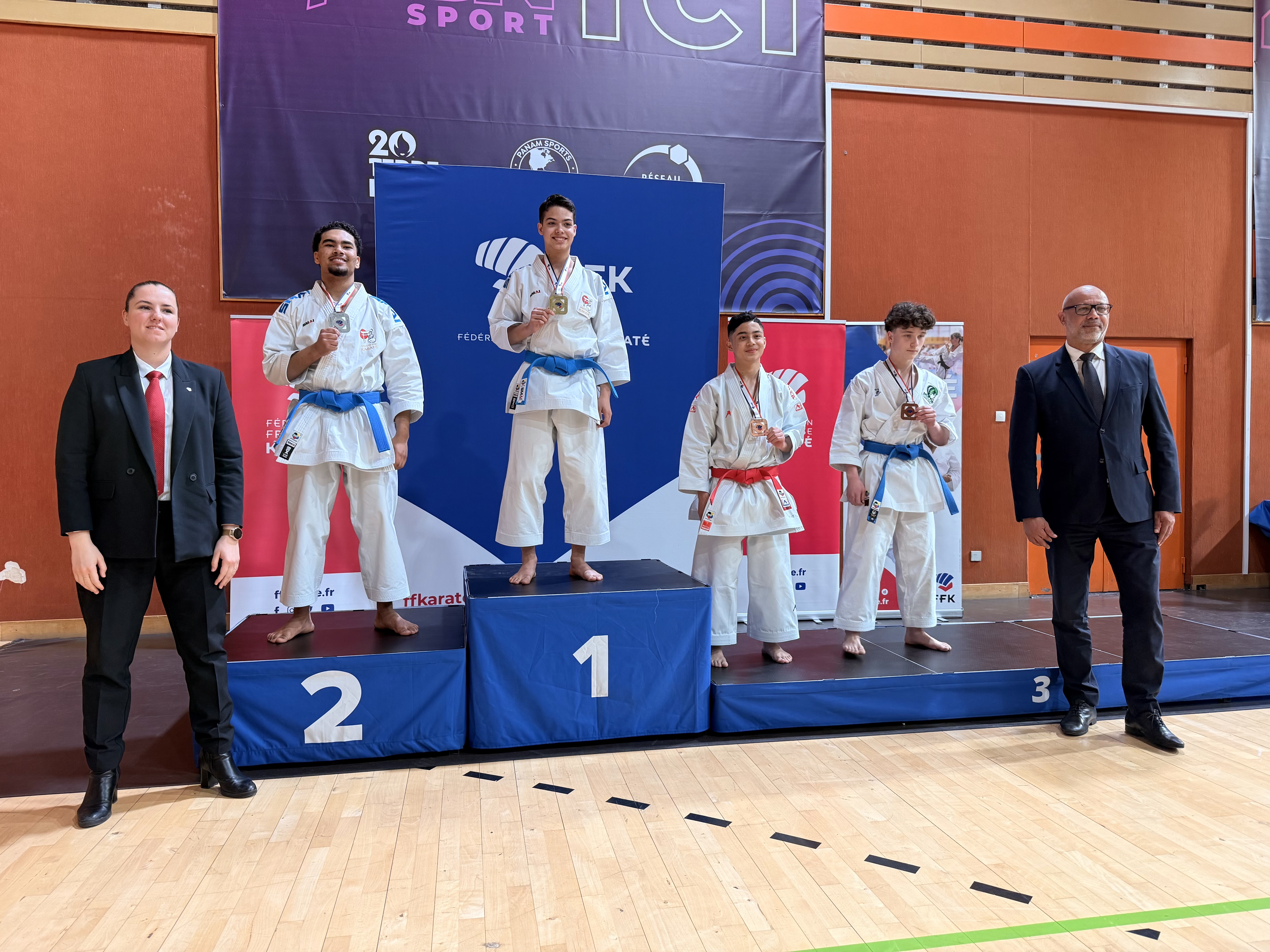 Ervin Nguyễn - Demi Finaliste Championnats France Cadets 2026 Kata